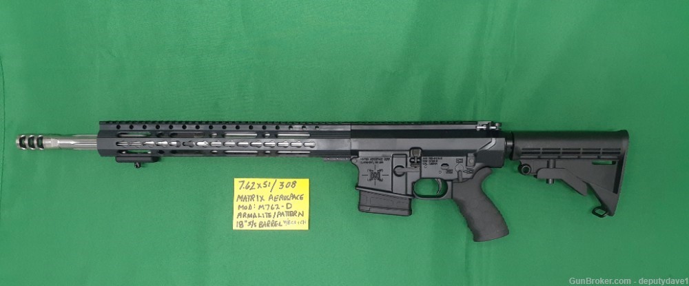 MATRIX AEROSPACE CORP MODEL M762-D in 7.62 NATO / 308 WIN Semi Auto AR-10-img-1