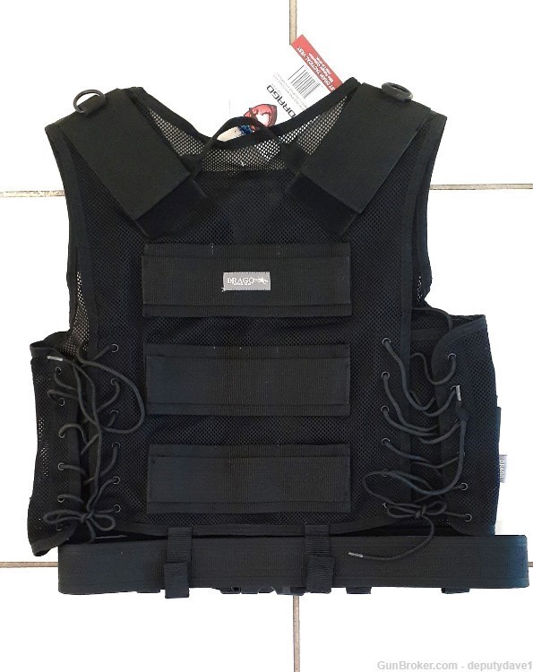 DRACO TACTICAL VEST - Outside Wear AR-15 Pistol Mag Pouches *FREE SHIPPING*-img-1