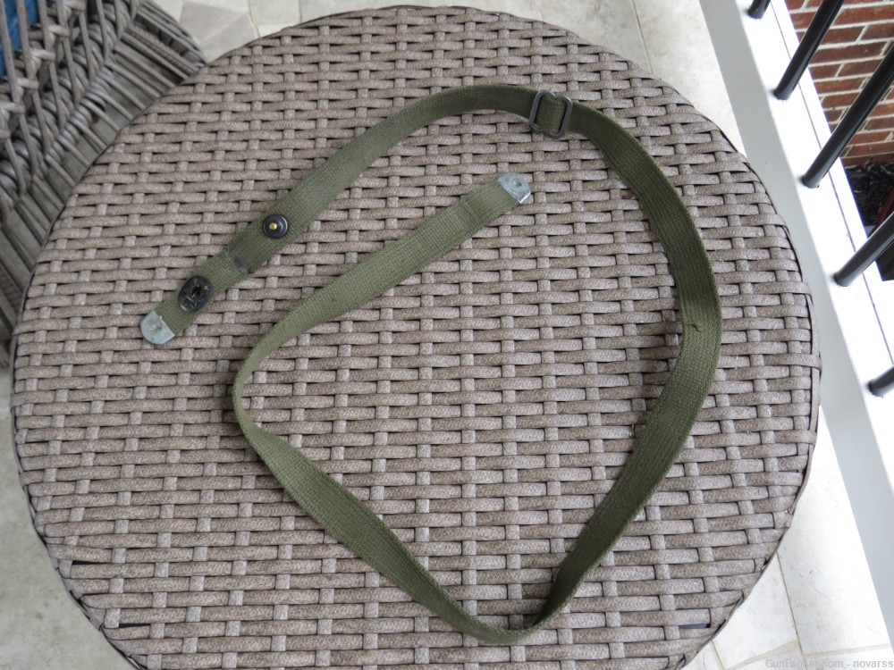 M1 CARBINE CANVASS SLING GREEN USGI-img-0