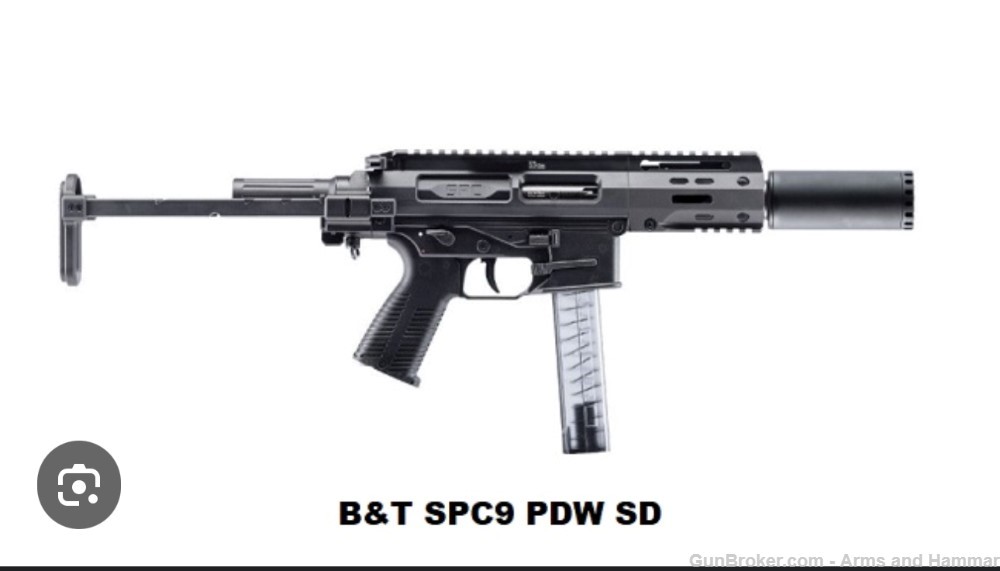 B & T SPC PDW SD 9MM (SALE TODAY From 2999.99 to 2549.99)-img-0
