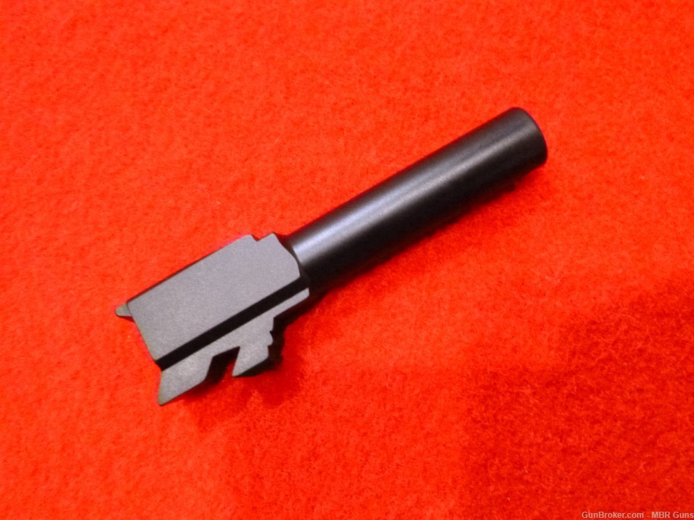 Glock 43 9mm Barrel Nitride 416R Stainless Steel 1:10-img-2