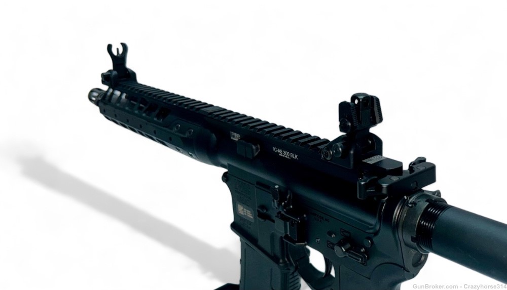 NIB - LWRC IC-A5 300 BLK 10.5" Black Pistol W Geissele SSA-E Trigger-img-5