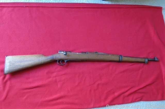 Spanish Model 1916 Short Rifle 7x57 Cal And Barrel Is 21 3/4"C&R OK Read-img-26