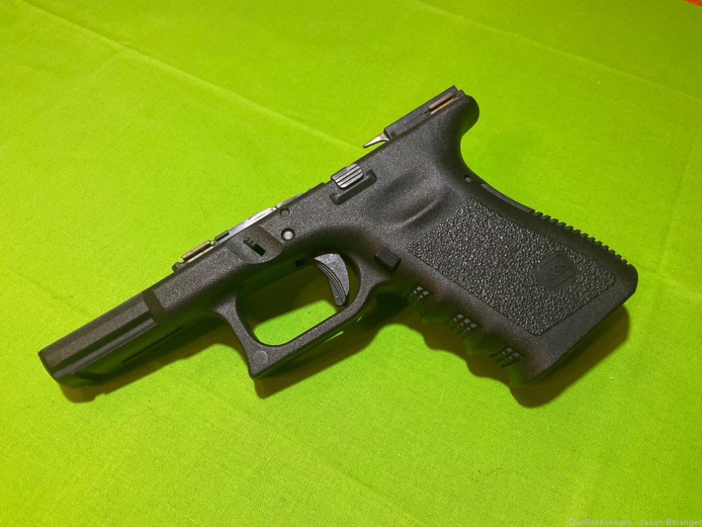 Glock 19 or 23 Gen 3 Complete Frame with holster -img-1