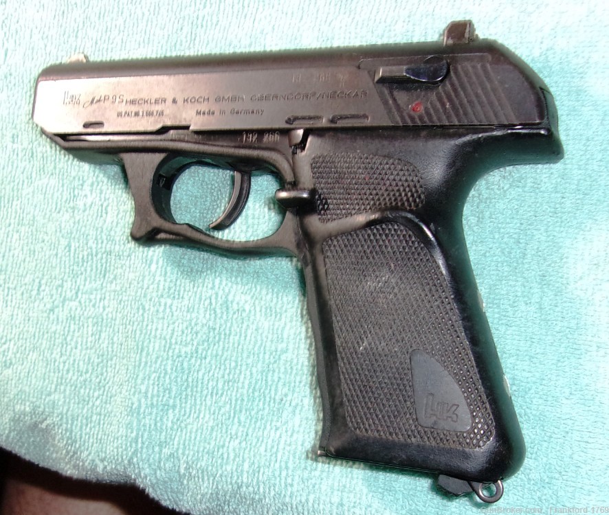 HK P9S 9x19mm Semi-auto Pistol Made in Germany !-img-5