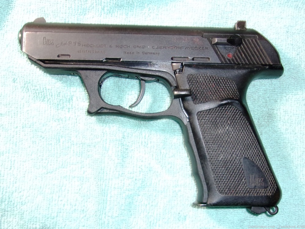 HK P9S 9x19mm Semi-auto Pistol Made in Germany !-img-3