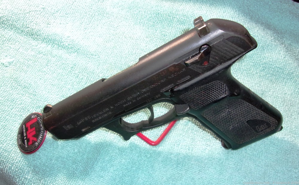 HK P9S 9x19mm Semi-auto Pistol Made in Germany !-img-0