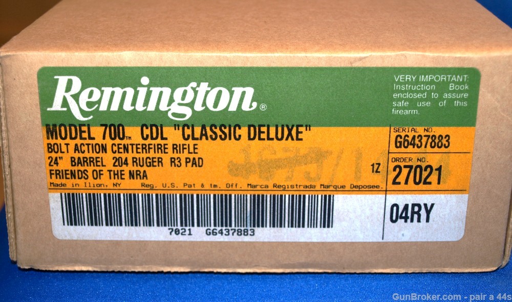 Remington Model 700 CDL Rifle .204 Ruger -img-19