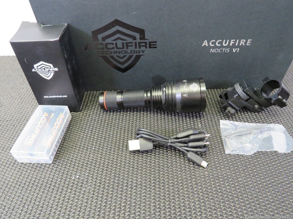 PENNY! ACCUFIRE NOCTIS V1 3.8-23X NIGHT VISION RIFLESCOPE W/ IR ILLUM, NIB!-img-5