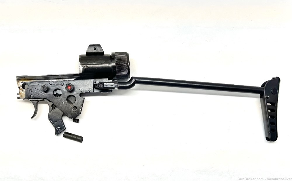 Beretta Model PM-12 - Trigger Group assembly Folding Stock Rear Sight assy-img-4