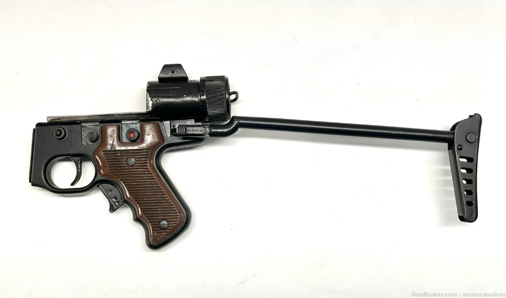 Beretta Model PM-12 - Trigger Group assembly Folding Stock Rear Sight assy-img-2