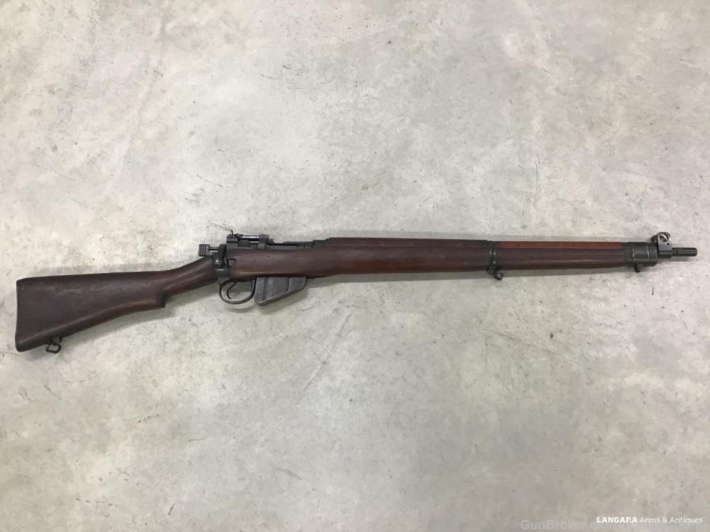 WW2 Canadian Long Branch No.4 MK 1 Lee Enfield .303 British Made 1942 C&R-img-0