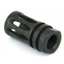 AR15 M16 M4 A2 TPI Birdcage Muzzle Brake USA Made Flash Hider 1/2x28-img-1