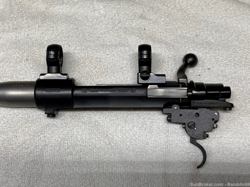 RARE Custom .338-06 Rifle by Roger M. Green. Mark X, Shilen, Bansner Stock-img-29