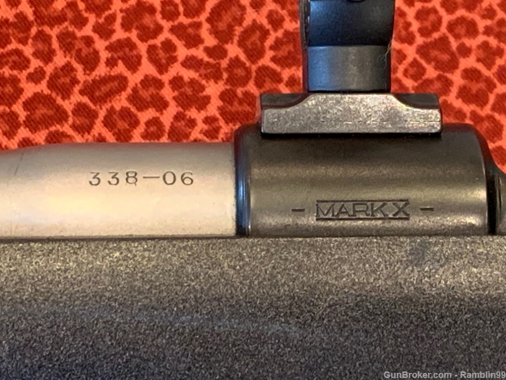 RARE Custom .338-06 Rifle by Roger M. Green. Mark X, Shilen, Bansner Stock-img-13