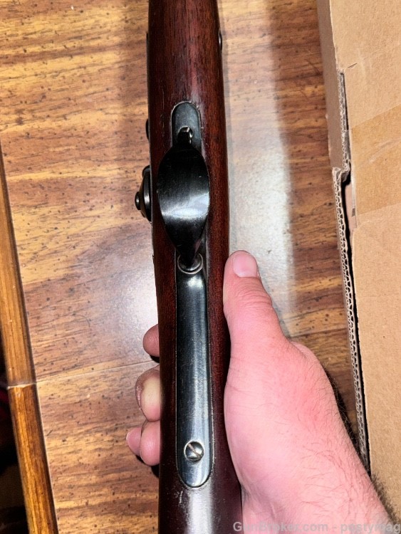 SPRINGFIELD 1884 carbine 45-70 govt EXC 45/70 upgd front sight NOFFL MINTY -img-14