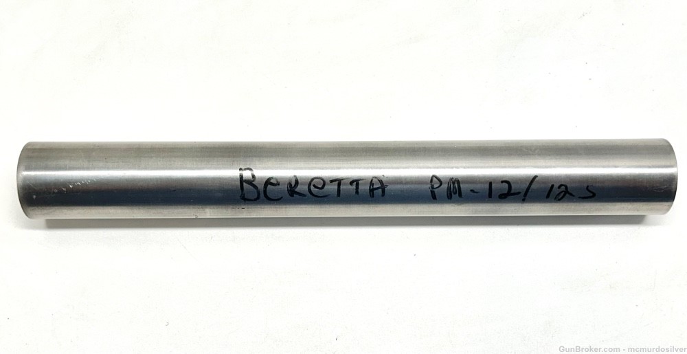 Beretta Model PM-12 Parts Blank Receiver Tube-img-1