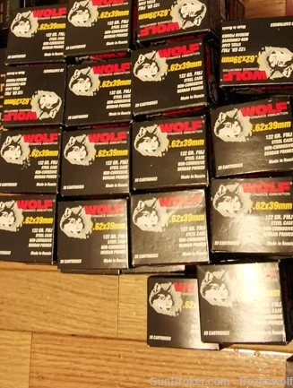 500 rounds of Wolf M43 7.62x39 AK/SKS Ammo-img-4