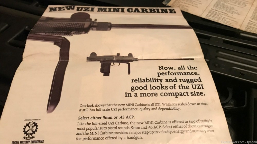 Rare Action Arms IMI UZI Mini Carbine 9mm semi rifle 20 25 32 rds pre ban-img-20