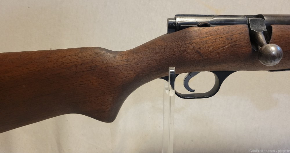 Classic Savage Model 4C .22S/L/LR rifle w/ 23" barrel exc cond -img-2