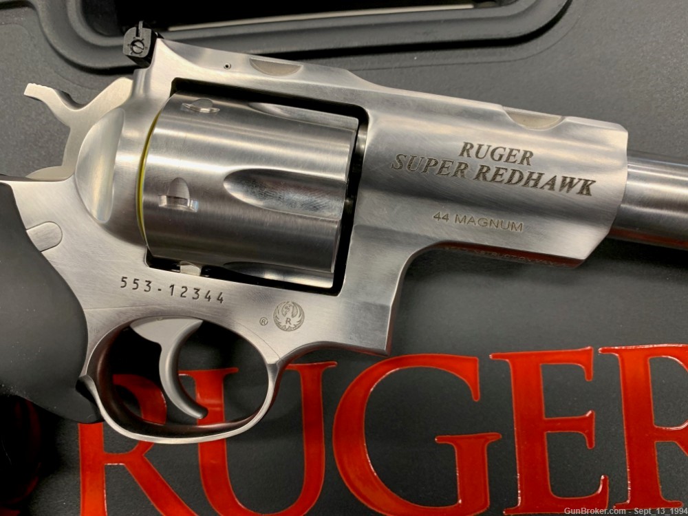 Ruger Super Redhawk 44 MAG Appears NIB , SKU 05501 6 Shot Stainless !-img-5