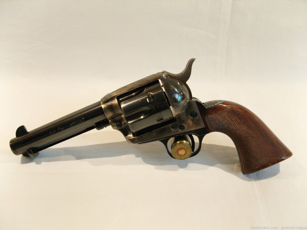 Cimarron / Uberti  "Evil Roy"  Competition S.A.  (.45 Colt)  -  Engraved !-img-1
