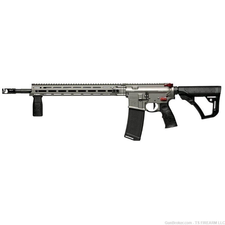 Daniel Defense DDM4 V7 PRO Rifle 5.56mm 32rd Magazine 18" Barrel Gun Metal -img-1