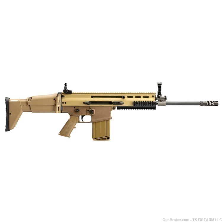 FN SCAR 17S NRCH Rifle 7.62x51mm 16.25" Barrel FDE-img-0