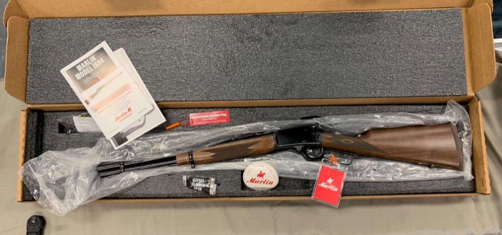 MARLIN (RUGER) 1894 Classic Blued 18" BBL .357 - IN BOX !-img-40