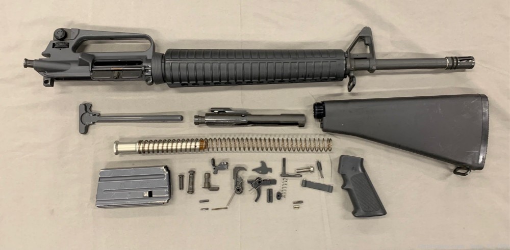 Colt AR-15 A2 20" Complete Parts Kit! LPK, Upper, BCG, Stock, all OEM COLT!-img-0