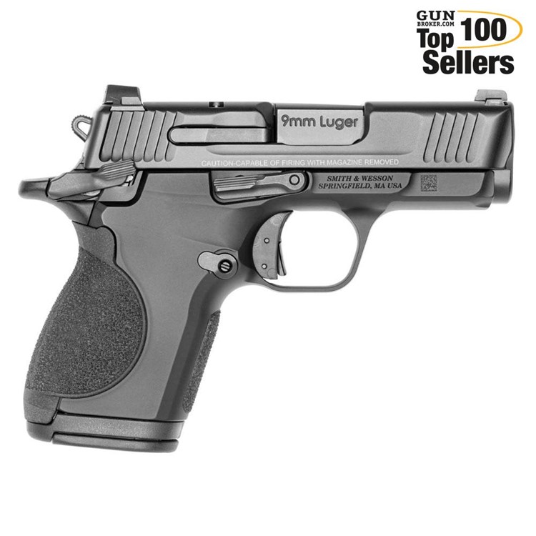SMITH AND WESSON CSX 9mm Luger 3.1in 10rd/12rd Mags All-Metal Pistol 12615-img-0