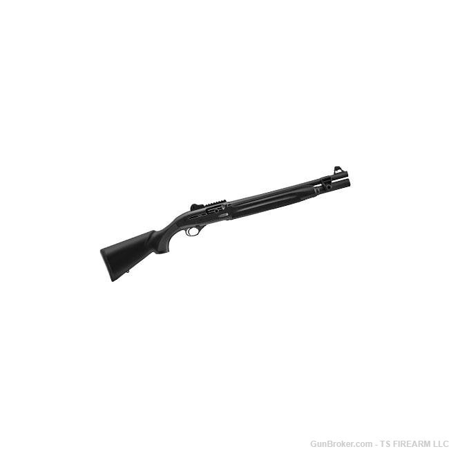 Beretta 1301 Tactical Shotgun 12 ga 3" Chamber 6rd Magazine 18" Barrel Blk-img-0