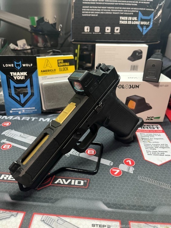 Lone Wolf G20, Alpha Executive 10mm Gen3, Holosun HE508T-GR X2 Red Dot-img-3