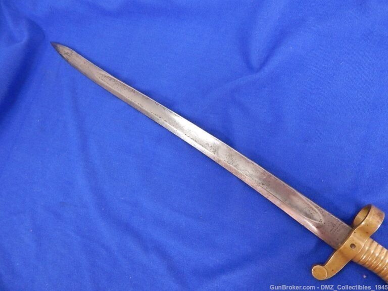 Civil War Mississippi Rifle Saber Sword Bayonet-img-6