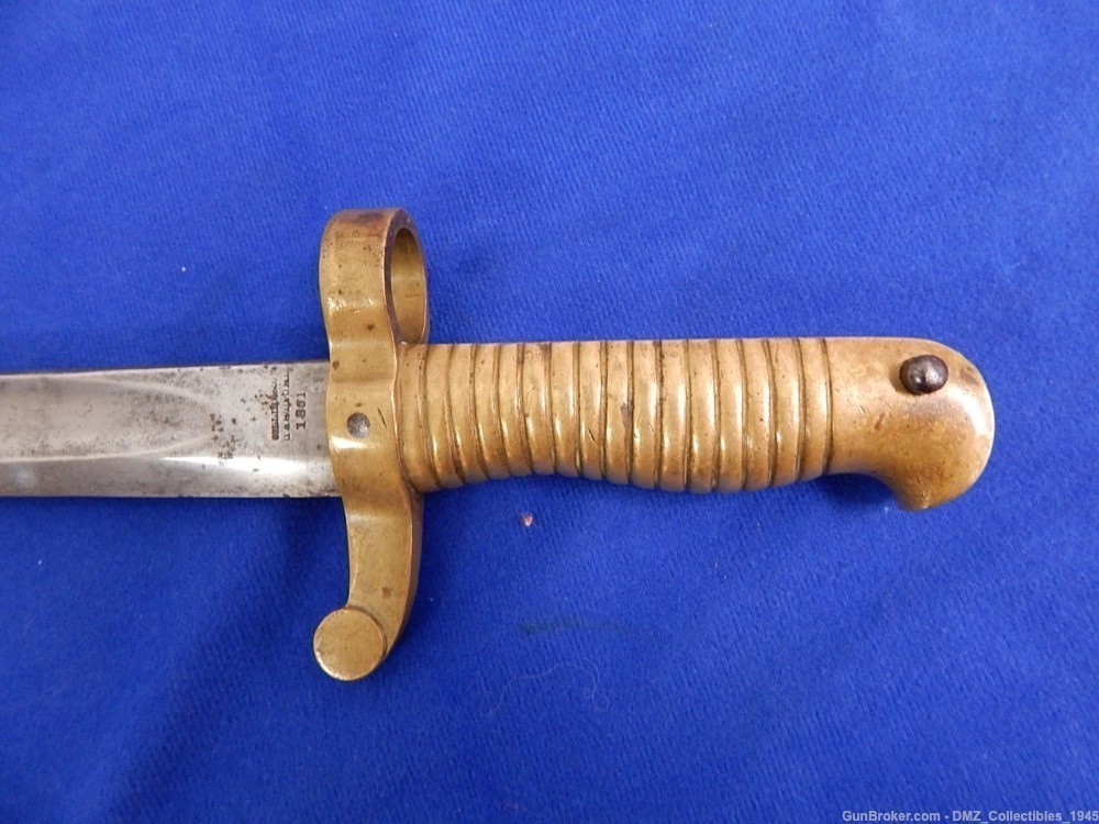 Civil War Mississippi Rifle Saber Sword Bayonet-img-5