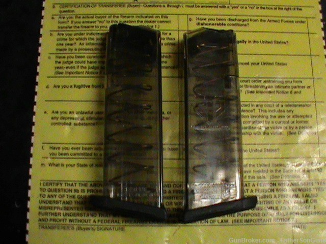 Elite Tactical Systems ETS Magazine 10rd Glock 43X/48 9mm - GLK-43X USED-img-0