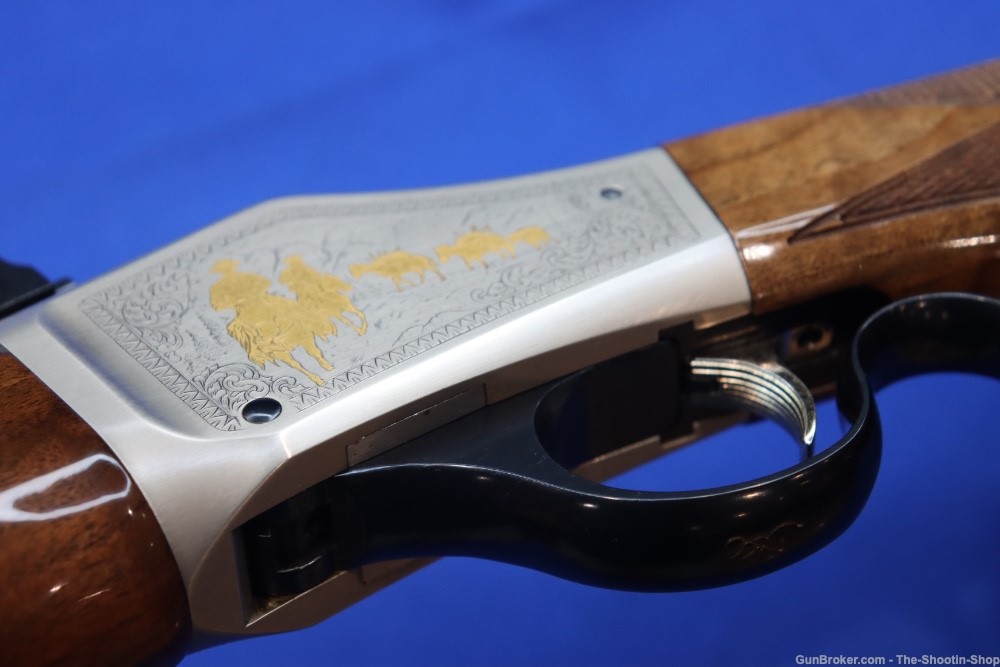 Browning Model B-78 Rifle 300 H&H MAG RMEF Gold Engraved /450 DELUXE B78 -img-70