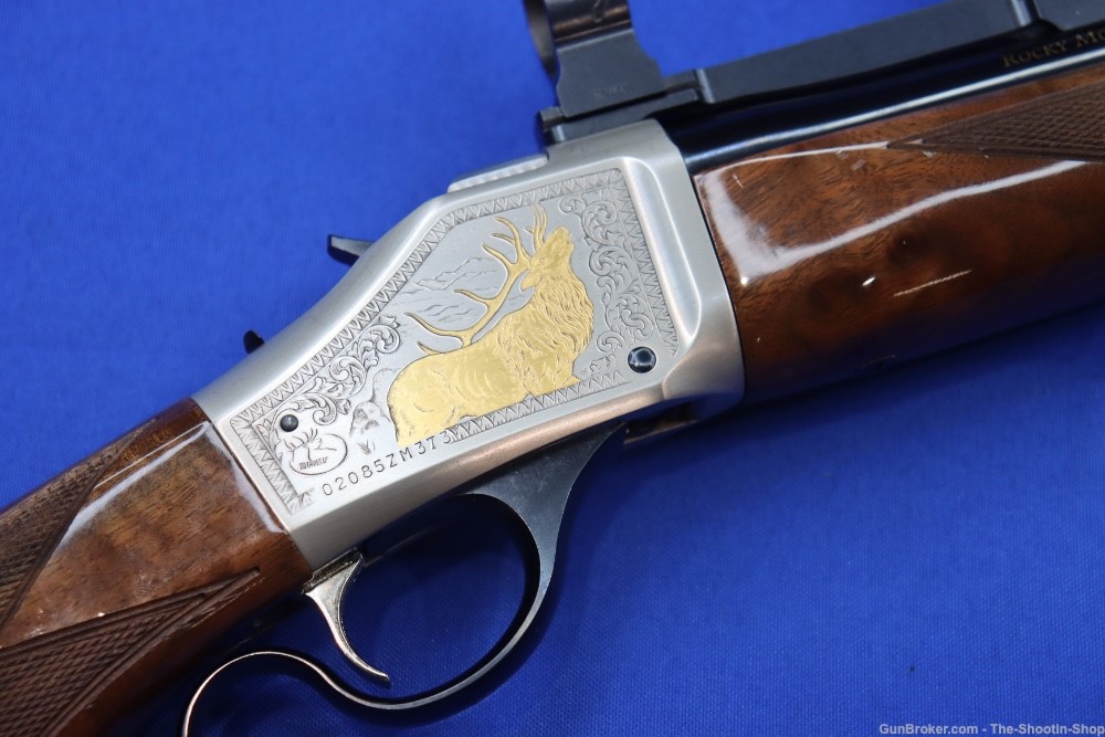 Browning Model B-78 Rifle 300 H&H MAG RMEF Gold Engraved /450 DELUXE B78 -img-5