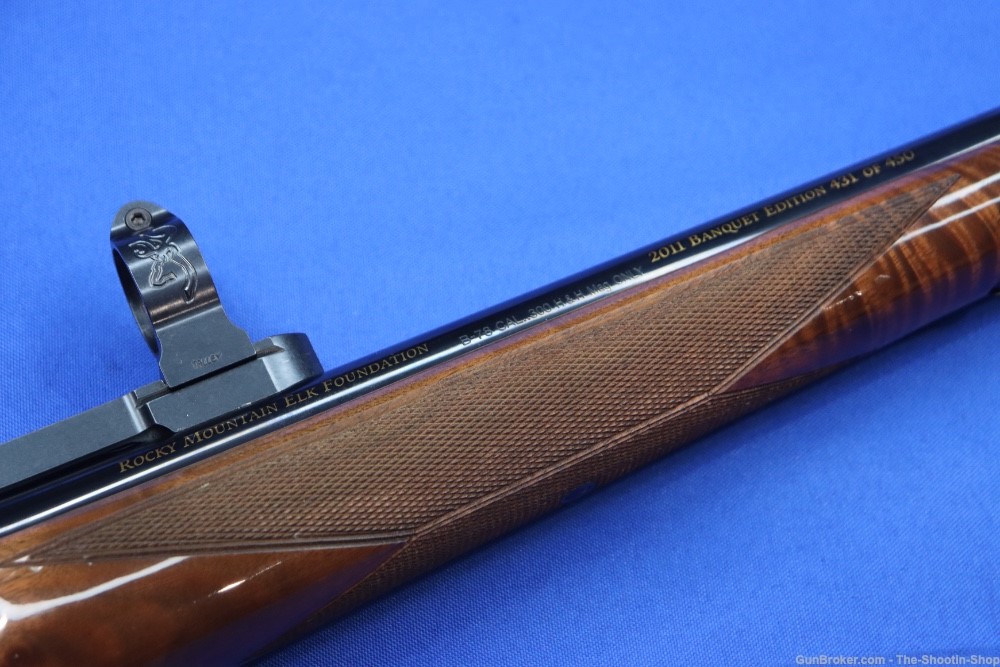 Browning Model B-78 Rifle 300 H&H MAG RMEF Gold Engraved /450 DELUXE B78 -img-7
