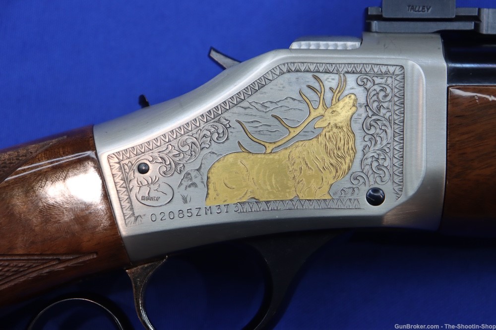 Browning Model B-78 Rifle 300 H&H MAG RMEF Gold Engraved /450 DELUXE B78 -img-35