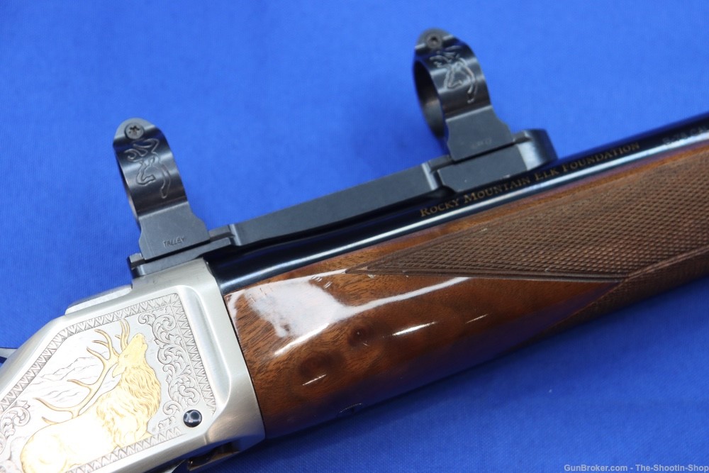 Browning Model B-78 Rifle 300 H&H MAG RMEF Gold Engraved /450 DELUXE B78 -img-6