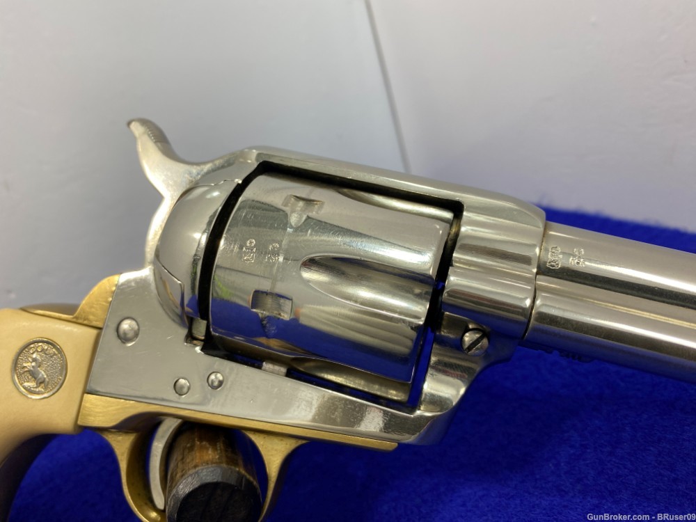 Uberti Cattleman .45 Colt Nickel 5 1/2" *STUNNING COWBOY STYLE SIDEARM* -img-25