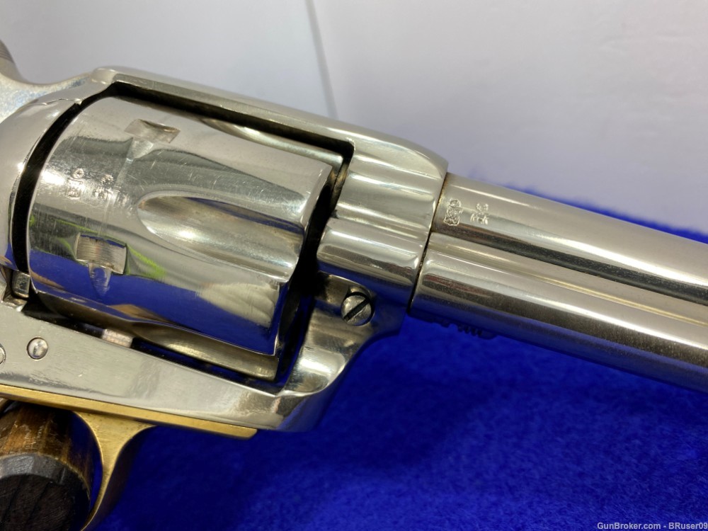 Uberti Cattleman .45 Colt Nickel 5 1/2" *STUNNING COWBOY STYLE SIDEARM* -img-22