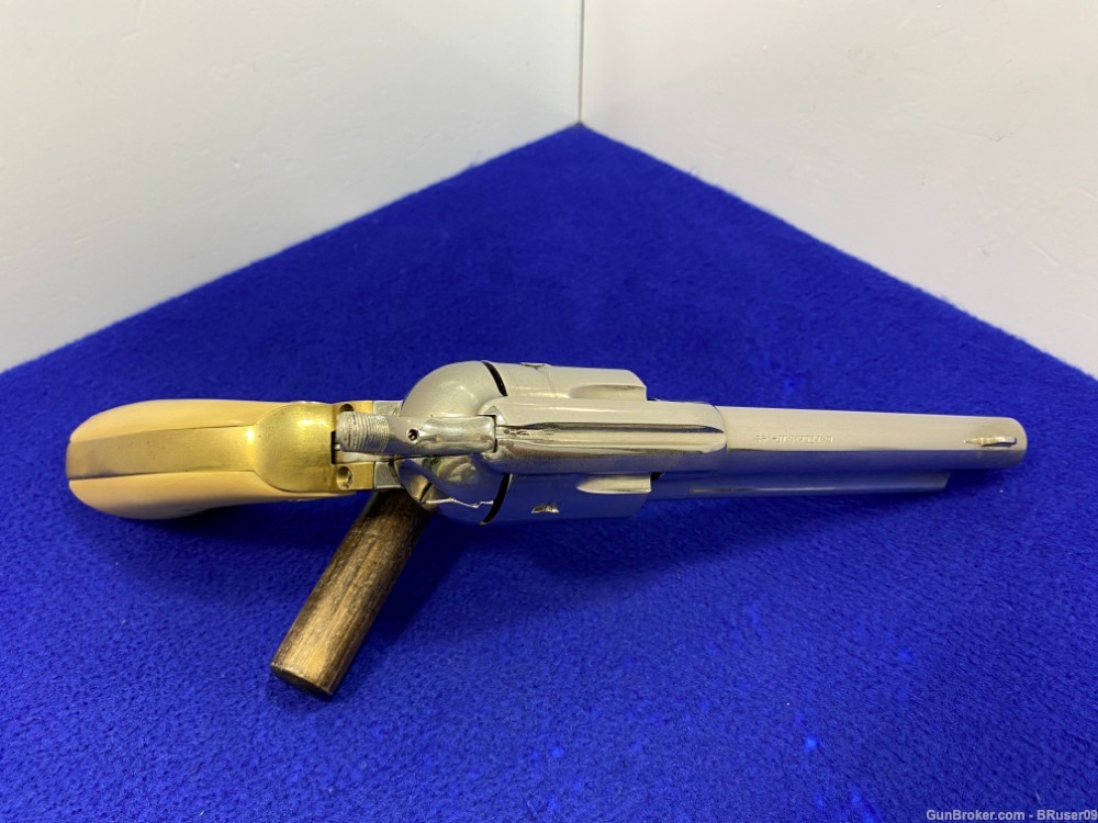 Uberti Cattleman .45 Colt Nickel 5 1/2" *STUNNING COWBOY STYLE SIDEARM* -img-16