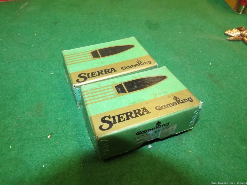 (200) Sierra .270 Caliber 150 Grain BT GameKing Rifle Bullets, #1840-img-5