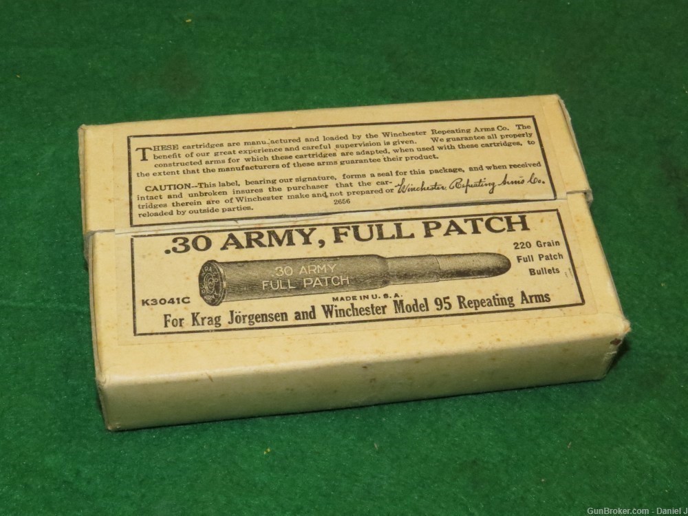 Collector's Vintage "Winchester" .30 Army Full Patch, Un-opened, Mint!-img-5