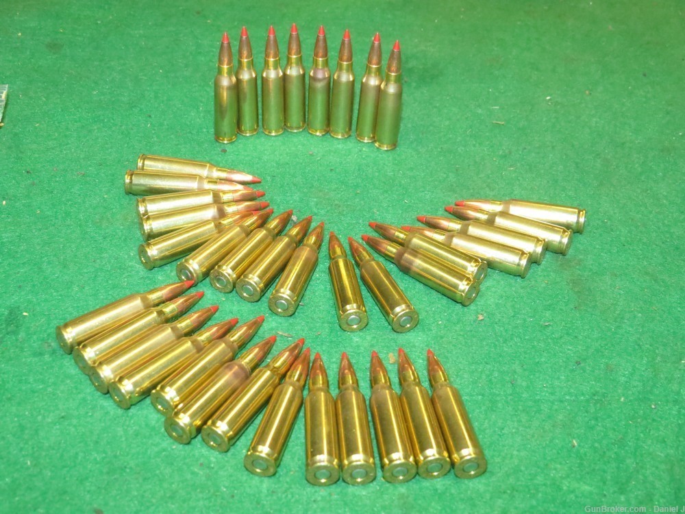 (38) Rounds .221 Remington Fireball ammo 40 Gr. V-Max-img-1