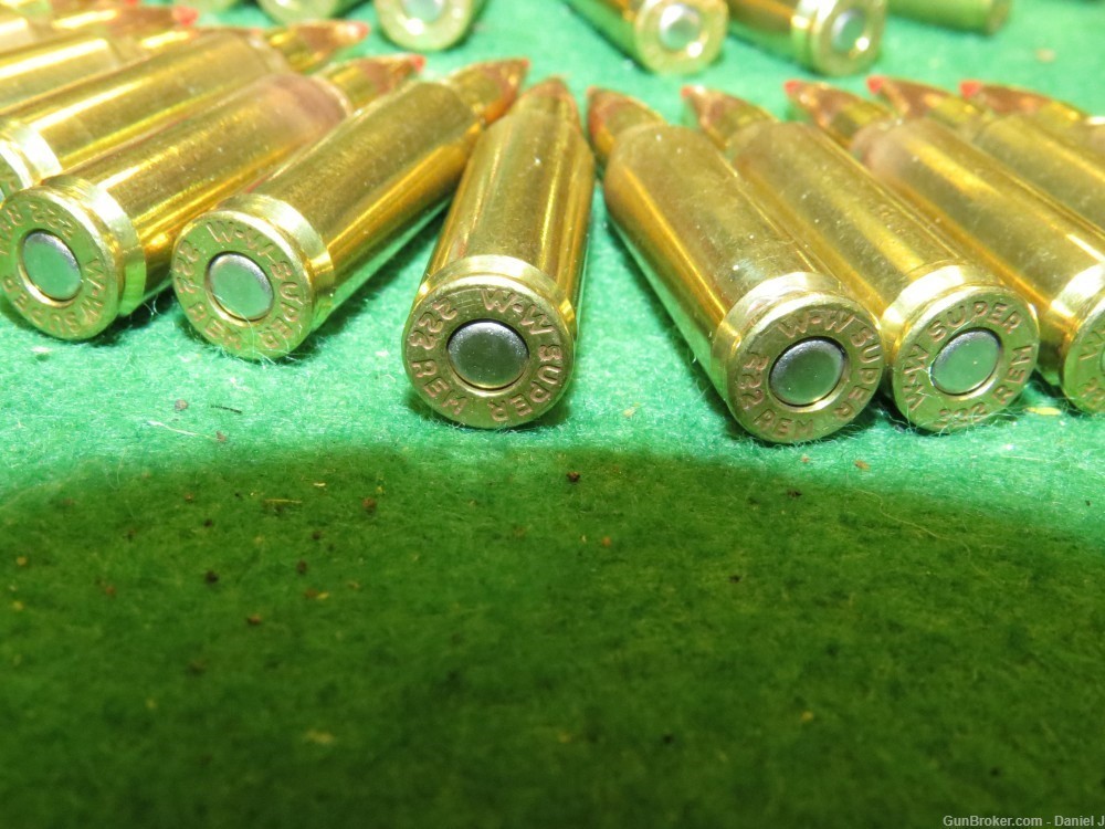 (38) Rounds .221 Remington Fireball ammo 40 Gr. V-Max-img-5