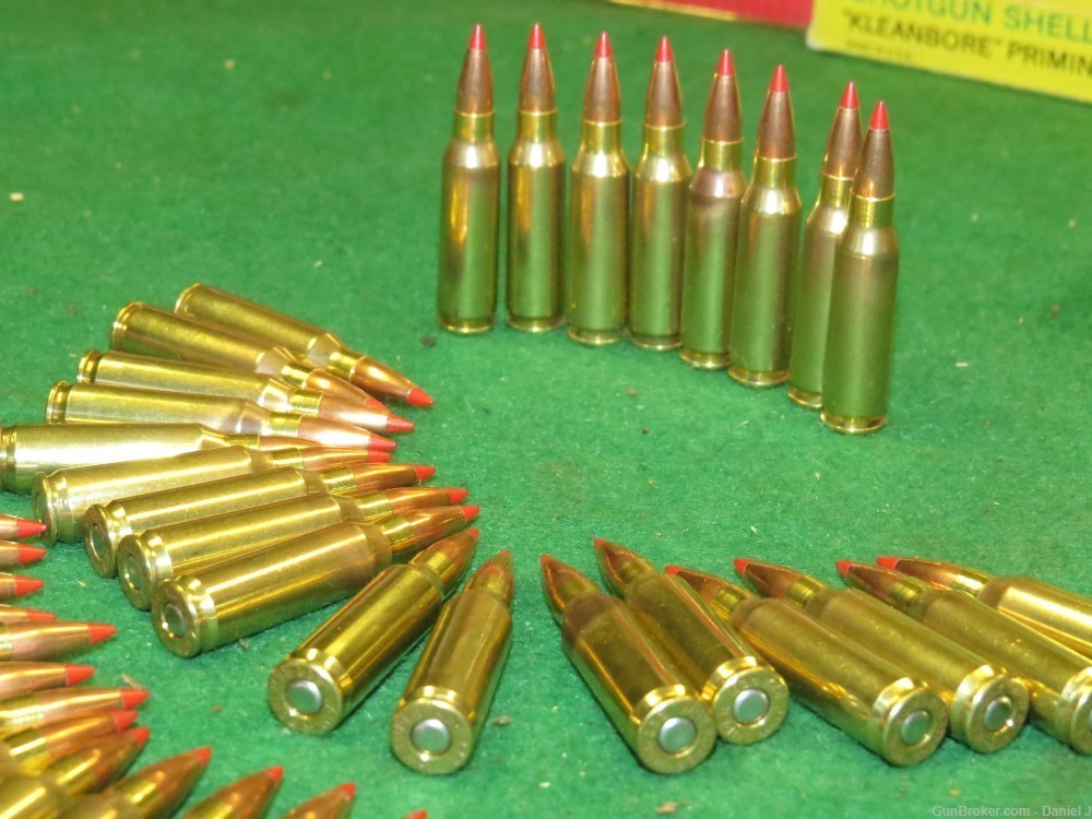 (38) Rounds .221 Remington Fireball ammo 40 Gr. V-Max-img-0