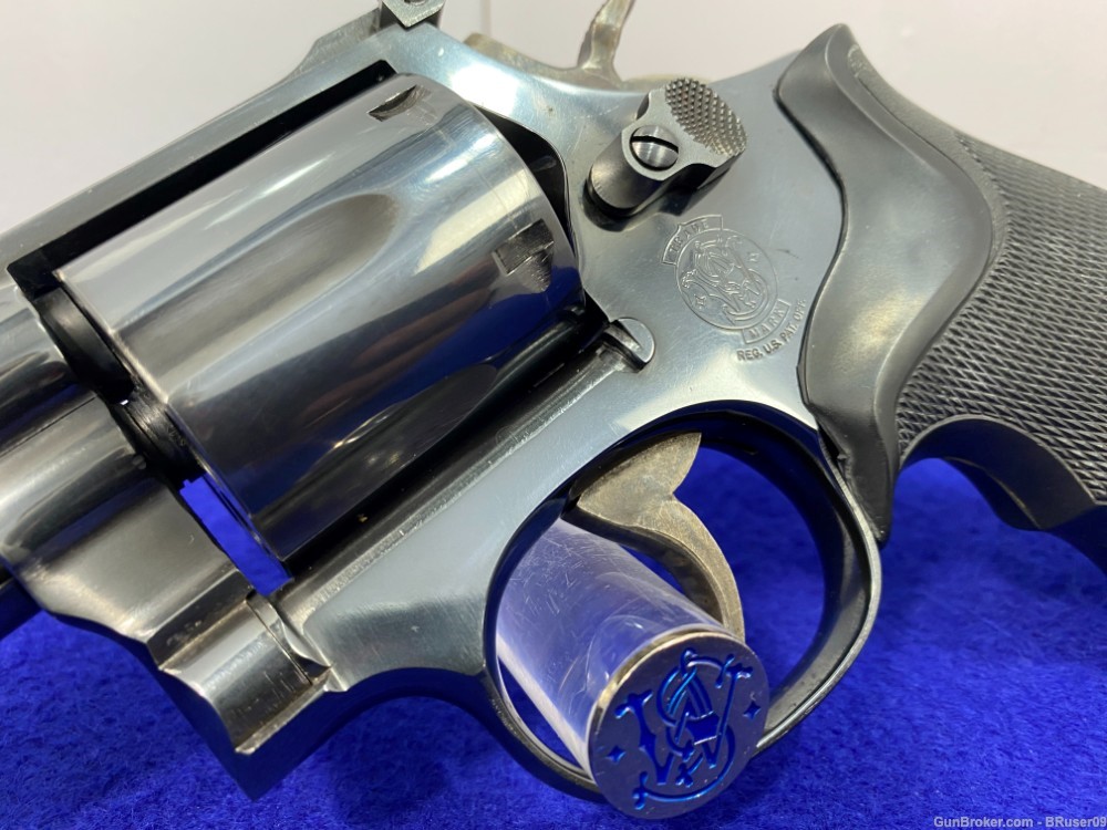 Smith Wesson 586 .357 Mag Blue 4" *HIGHLY COLLECTIBLE NO-DASH MODEL* -img-5